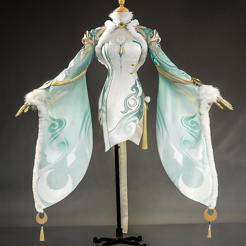 Genshin Impact Zibai Cosplay Costumes