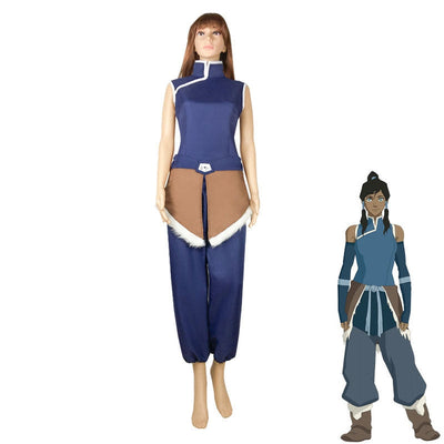 Anime Avatar: The Legend of Korra Korra Cosplay Costumes