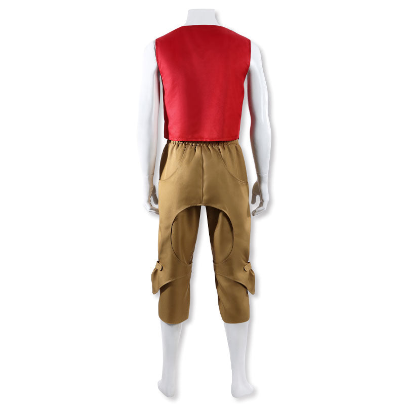 One Piece Live Action Season 2 D. Luffy Cosplay Costumes