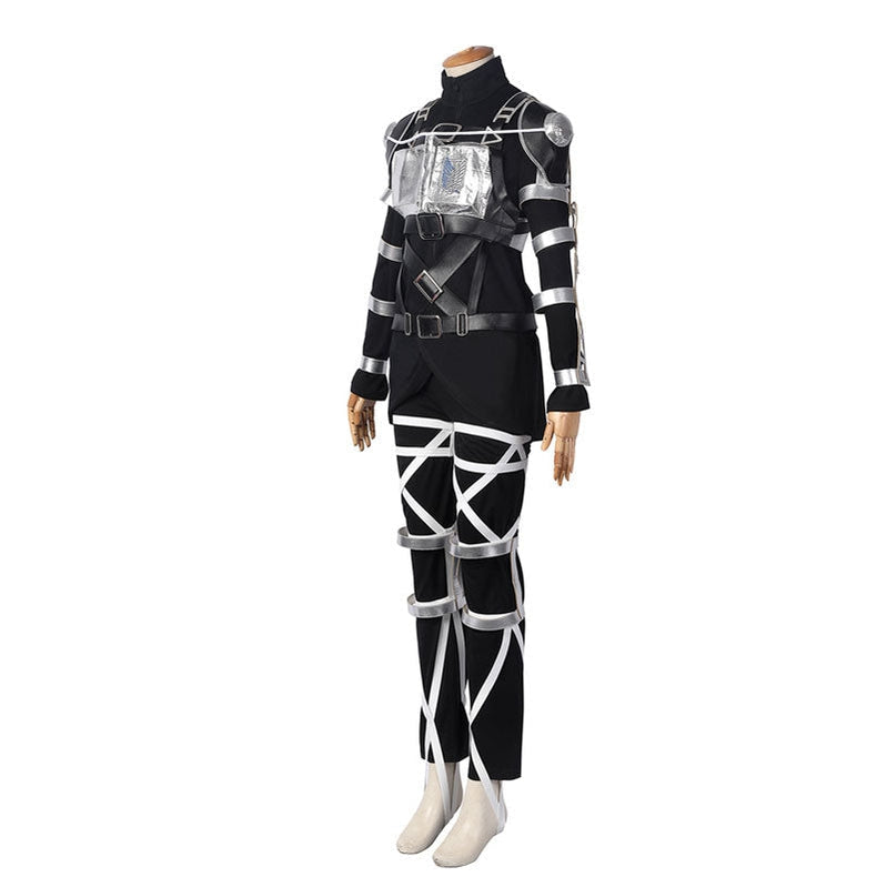 Attack on Titan 4 The Final Season Rivaille Superhero Outfit Shingeki no Kyojin Team Armour Uniform Halloween Cosplay Costumes