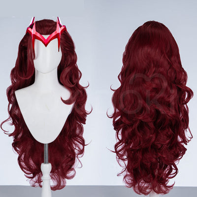 Marvel Rivals Scarlet Witch Cosplay Wigs