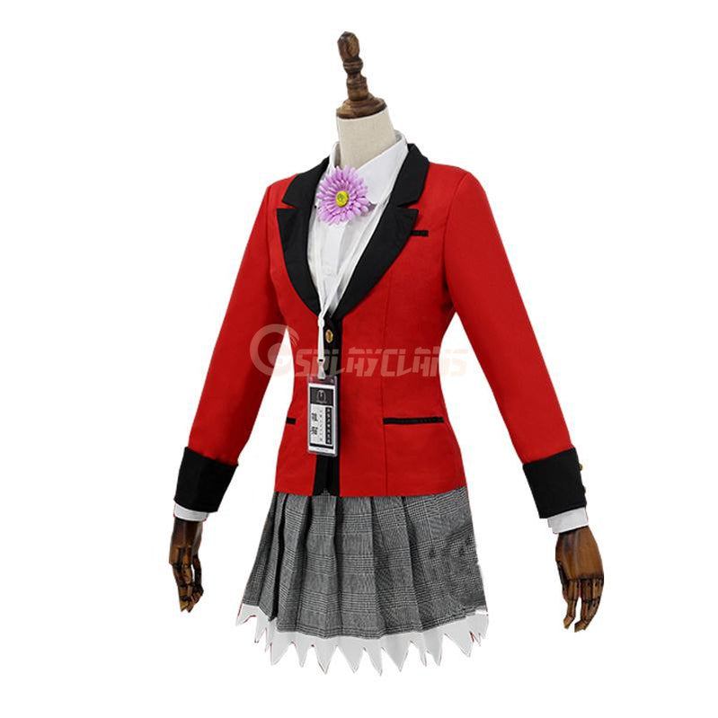Anime Kakegurui Yumemite Yumemi Uniform Cosplay Costumes