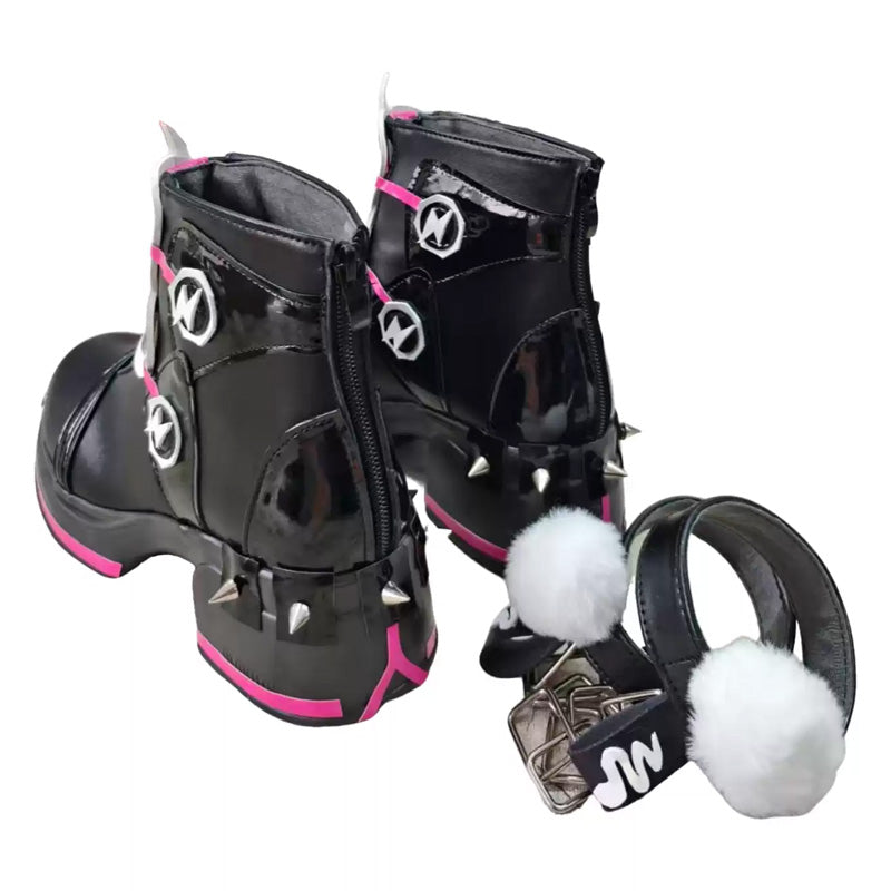 Zenless Zone Zero Cissia Cosplay Shoes