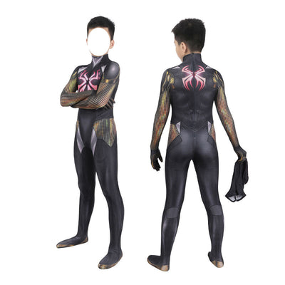 Marvel's Midnight Suns Spider Man Jumpsuit Child Cosplay Costumes