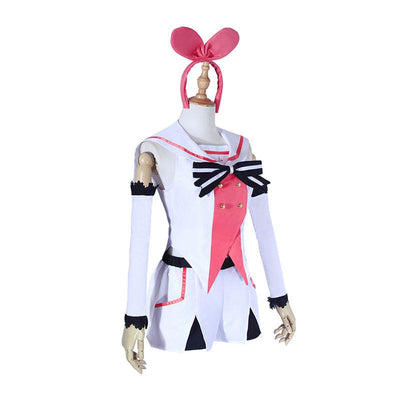 Virtual YouTuber Kizuna AI Uniform Cosplay Costumes Halloween Party Show Dress