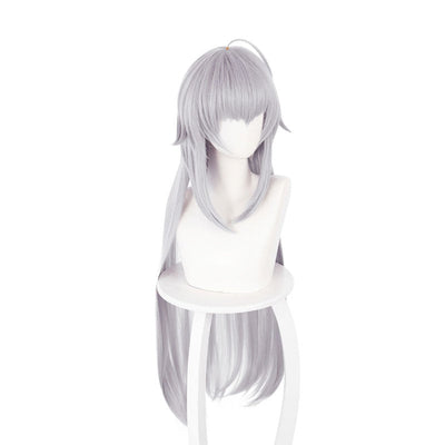 Uma Musume Pretty Derby Oguri Cap Silver Gray Long Copslay Wigs