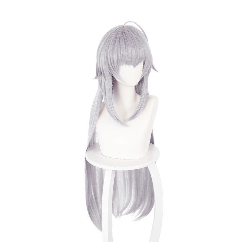 Uma Musume Pretty Derby Oguri Cap Silver Gray Long Copslay Wigs
