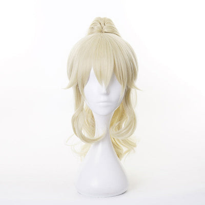 Game Genshin Impact Jean Blonde Ponytail Cosplay Wigs