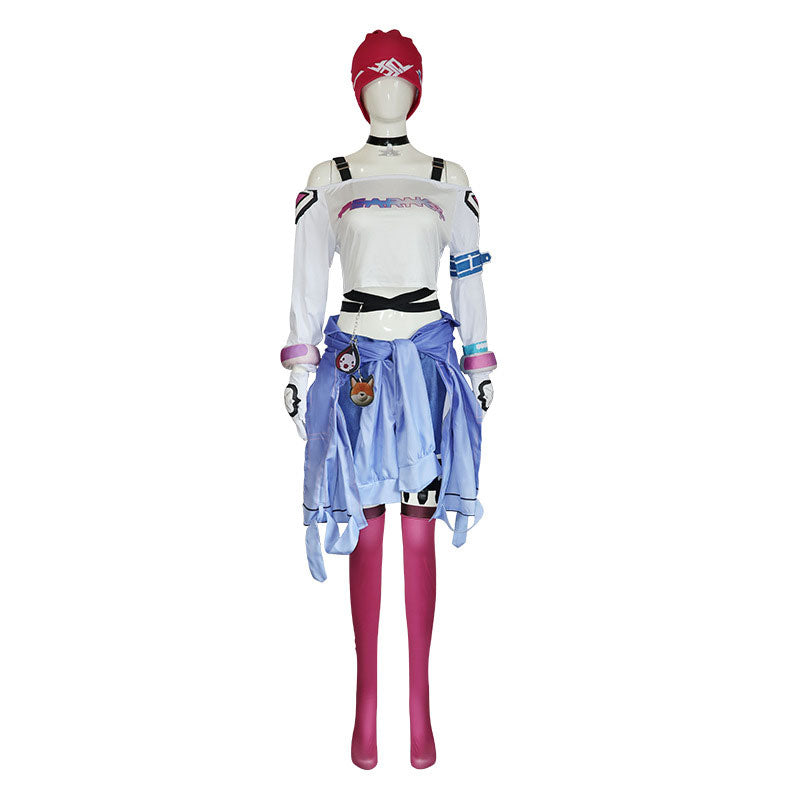Overwatch LE SSERAFIM Bundle Kiriko Cosplay Costumes