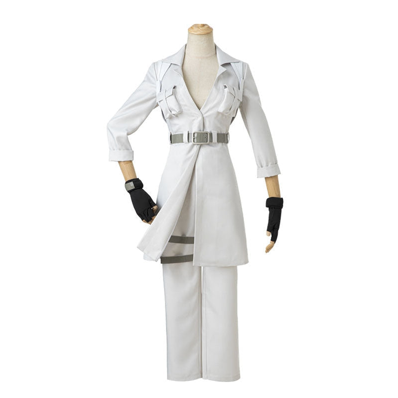 Anime Cells at Work! Black White Blood Cells Female Halloween Full Suit Cosplay Costume