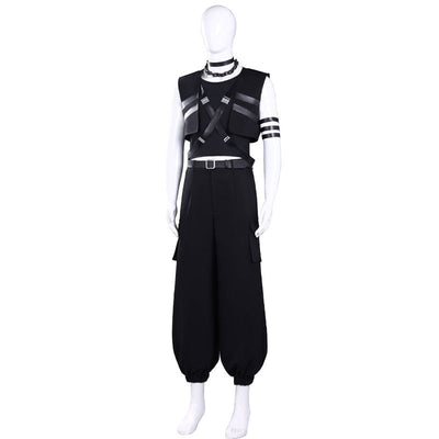 Tamon's B-Side Rintarō Kai Black Vest Uniform Cosplay Costume