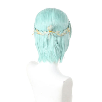 Gnosia Yuri Light Blue Cosplay Wigs