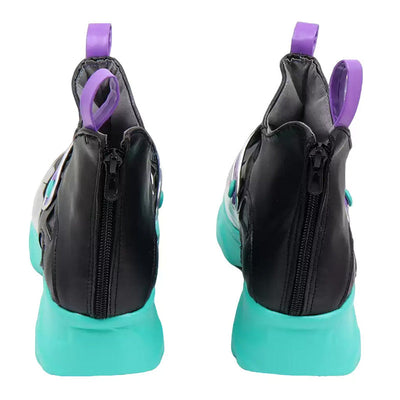 Overwatch Freja Black Cosplay Shoes