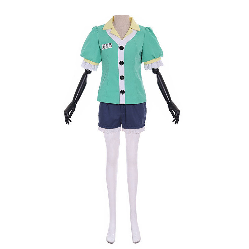 Overwatch Mei-Ling Zhou Mei Honeydew Cosplay Costumes