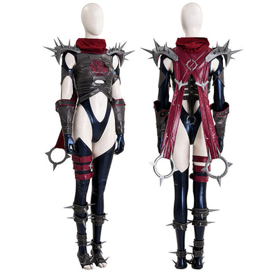 Marvel Rivals Invisible Woman Malice Skin Showcase Cosplay Costumes