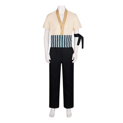Anime One Piece Roronoa Zoro Fullset Cosplay Costume