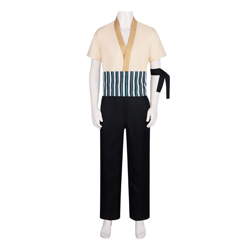 Anime One Piece Roronoa Zoro Fullset Cosplay Costume
