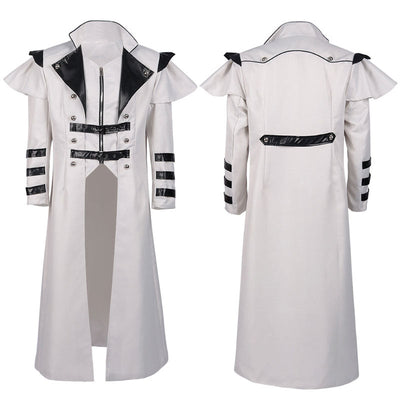 European Medieval Palace Zipper Slit Banquet Dress Halloween Cosplay Costumes