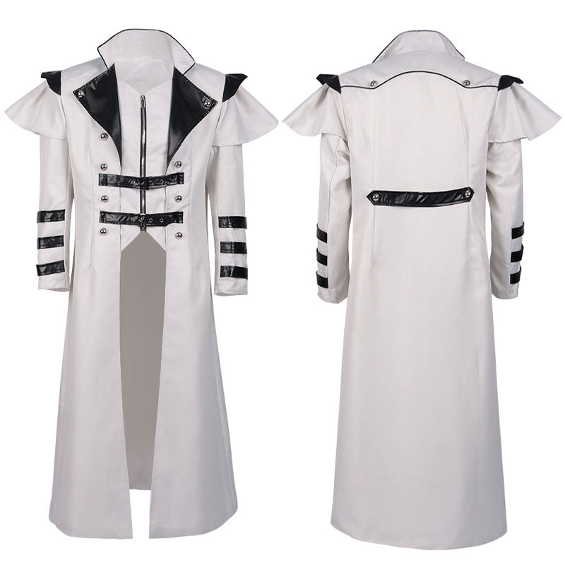 European Medieval Palace Zipper Slit Banquet Dress Halloween Cosplay Costumes
