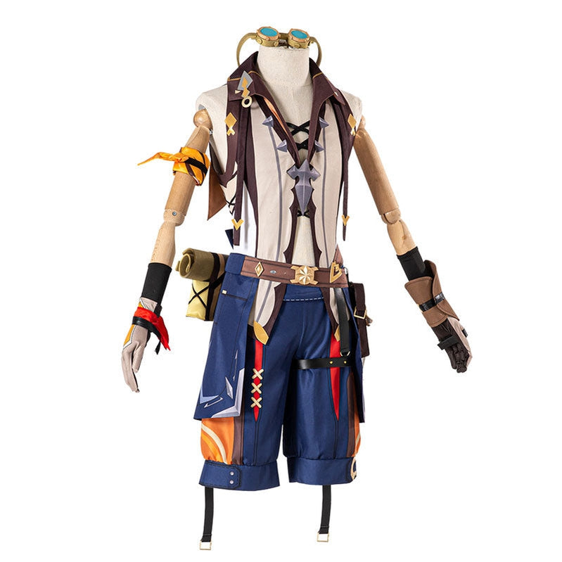 Game Genshin Impact Bennett Fullsuit Cosplay Costumes