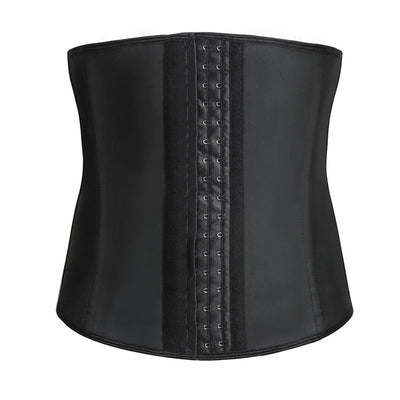 Mens 9-bone Waist Trainer Latex Trimmer Tummy Control Shapewear Slimming Girdle Stomach Band Back Support Body Shaper Belt