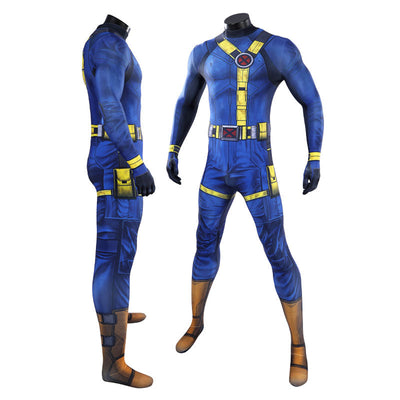 Avengers: Doomsday Cyclops Aldult Jumpsuit Cosplay Costumes