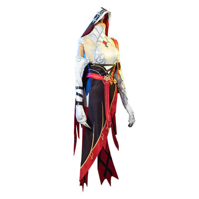 Game Genshin Impact Rosaria Fullsuit Cosplay Costumes