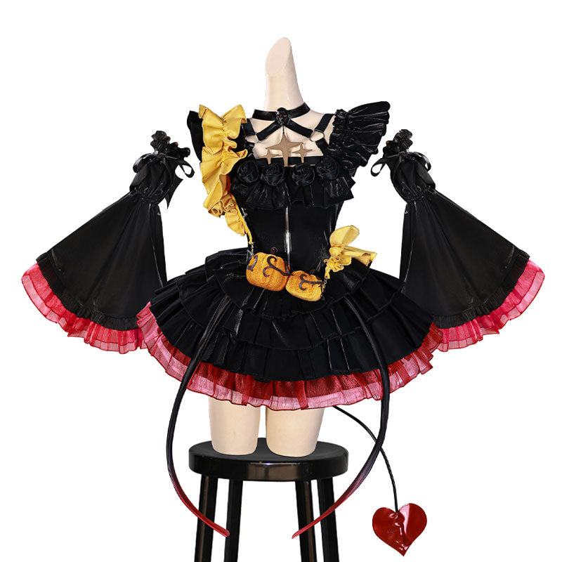 Vtuber Kasane Teto Halloween Little Devil Dress Cosplay Costumes