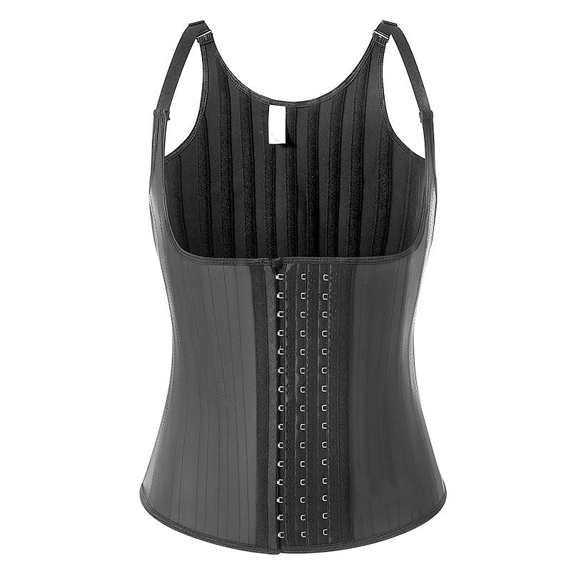 Women's Latex Underbust 25 Steel Boned Waist Trainer Steel Boned Shapewear Corset Enhances Natural Curves 3 Rows of Hook