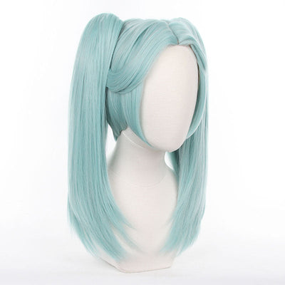 Game Cyberpunk: Edgerunners Rebecca Light Green Cosplay Wigs