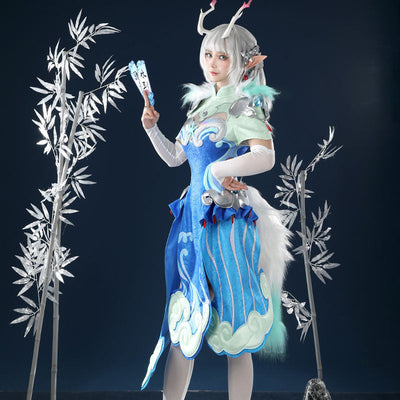 Overwatch 2 Bai Ze Kiriko Cosplay Costumes