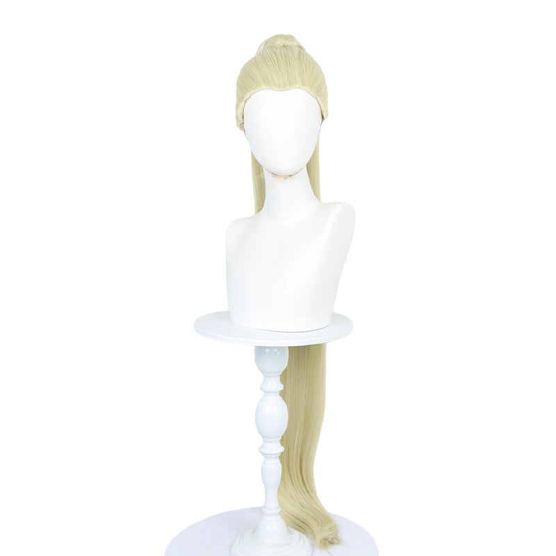 Gachiakuta Noerde Hew Amozo Golden Cosplay Wigs
