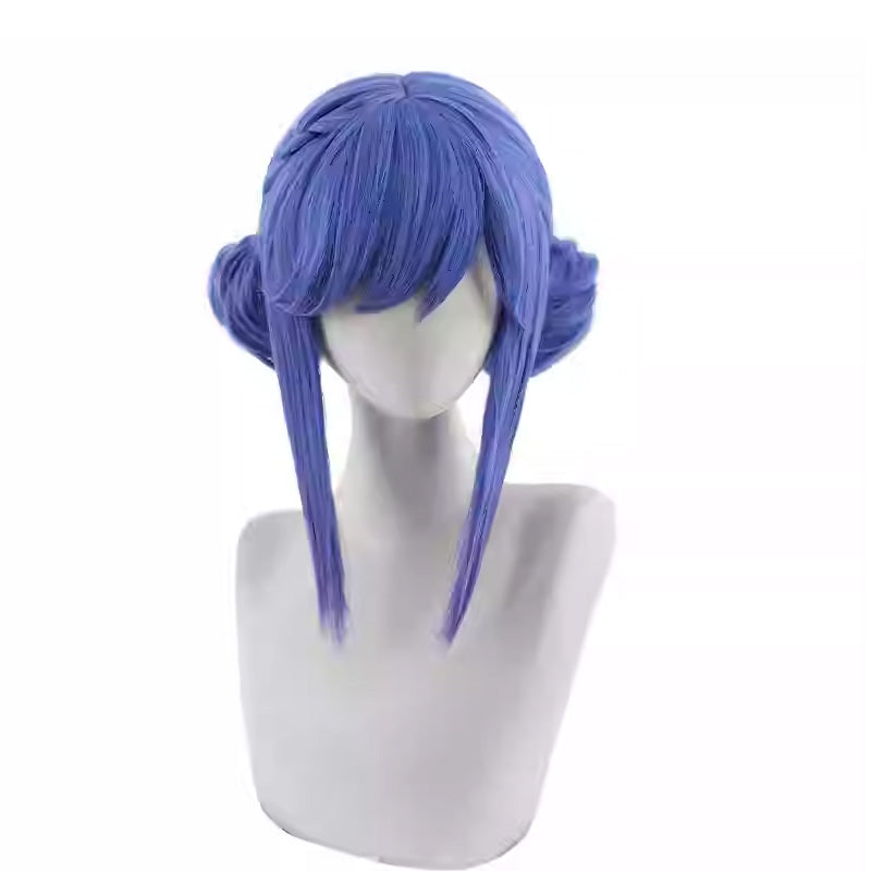 Game LOL Crystal Rose Sona Blue Cosplay Wigs