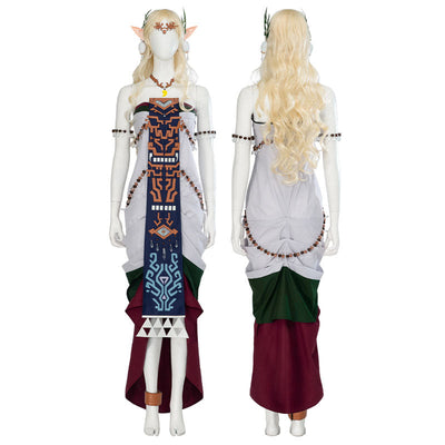 The Legend of Zelda: Tears of the Kingdom Queen Sonia Cosplay Costumes