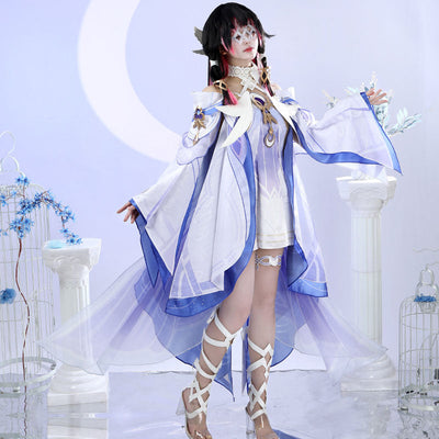 Genshin Impact Columbina Damselette Cosplay Costumes