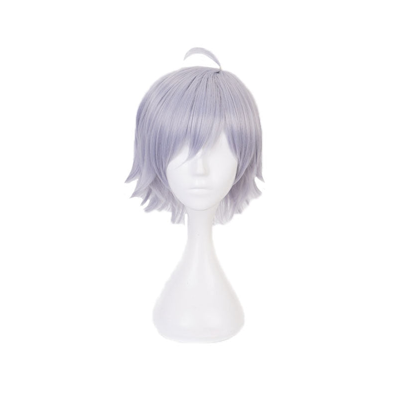 Game Twisted-Wonderland Silver Cosplay Wigs