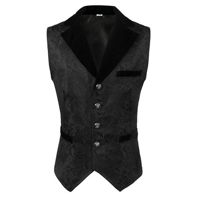 European Medieval Clothing Retro Gothic Long Dress Vest Halloween Cosplay Costumes