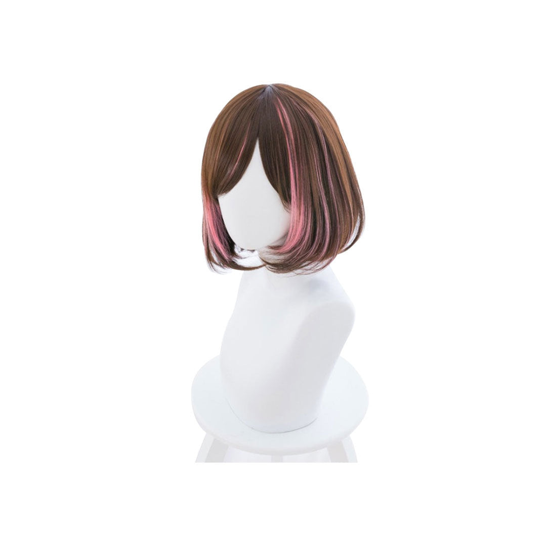 Virtual YouTuber Kizuna AI Short Brown Halloween Cosplay Wig