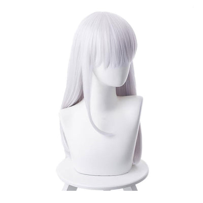 FGO Fate Grand Order Kama 55cm Long Silver Halloween Cosplay Wigs