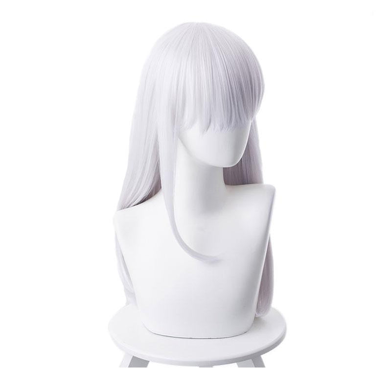 FGO Fate Grand Order Kama 55cm Long Silver Halloween Cosplay Wigs