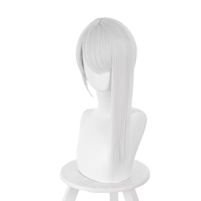 Game Nier Replicant Kaine Silver Braided Cosplay Wigs