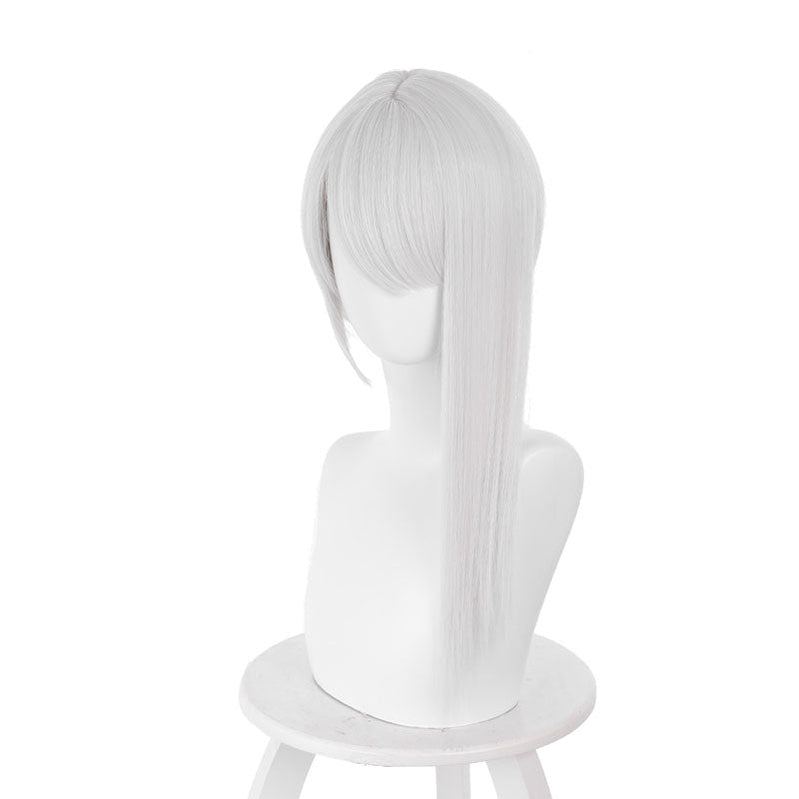 Game Nier Replicant Kaine Silver Braided Cosplay Wigs
