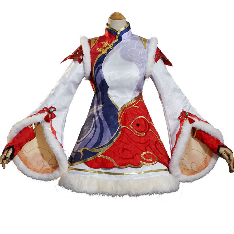 Game LOL Paper Cut Mythmaker Seraphine Cosplay Costume