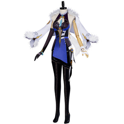 Game Genshin Impact Yelan Fullset Cosplay Costume