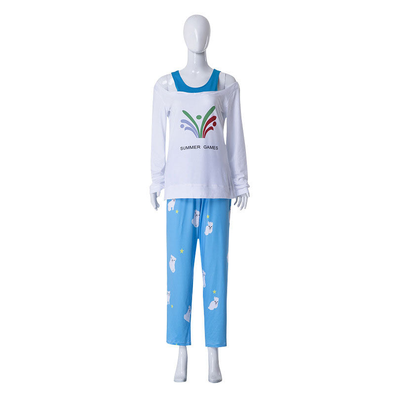 Game Overwatch 2 Mei-Ling Zhou Pajamas Cosplay Costumes