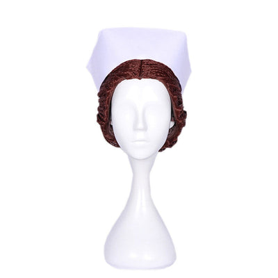 Game Identity V Doctors Emily Dale Brown Short Cosplay Wigs
