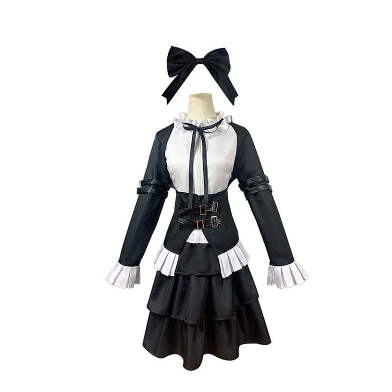 Anime Fairy Tail Erza Scarlet Maid Outfit Cosplay Costumes