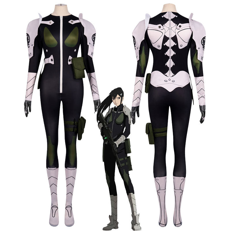 Kaiju No. 8 Ashiro Mina Jumpsuit Cosplay Costumes