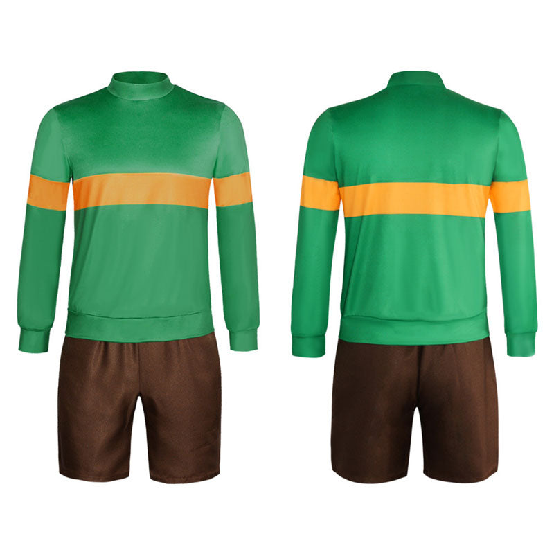 Game Undertale The First Human Chara Cosplay Costume