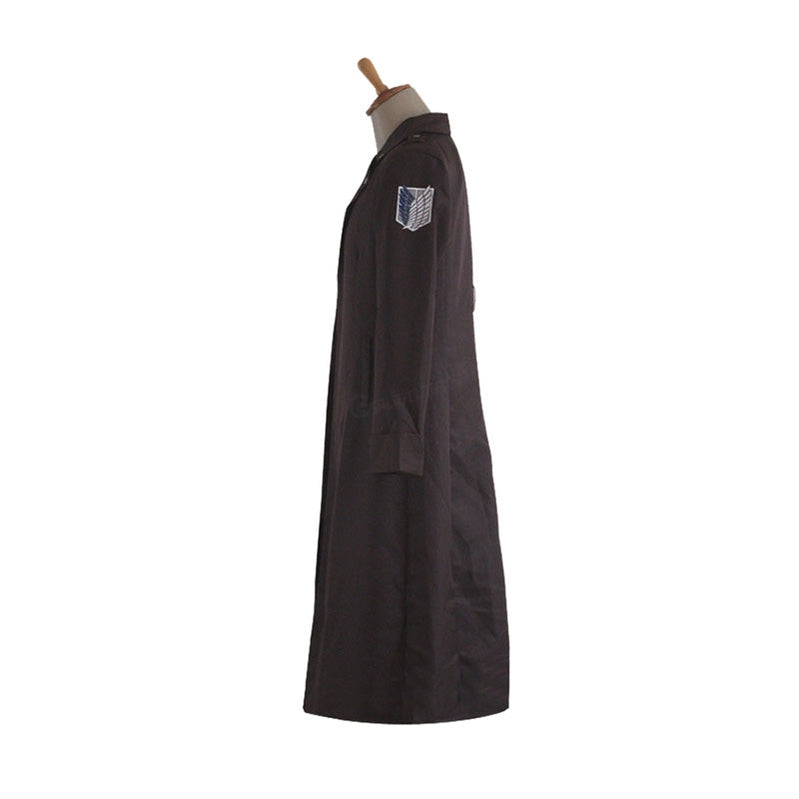 Anime Attack on Titan Levi Ackerman Coat Cosplay Costume